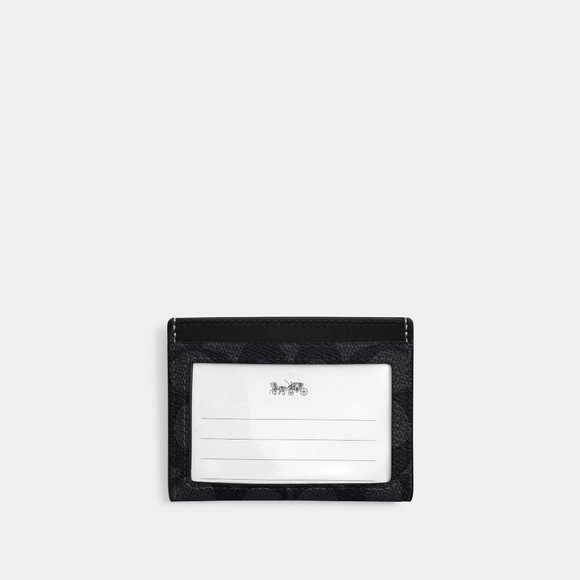 Slim Id Card Case In Signature Canvas - Picture 1 of 1